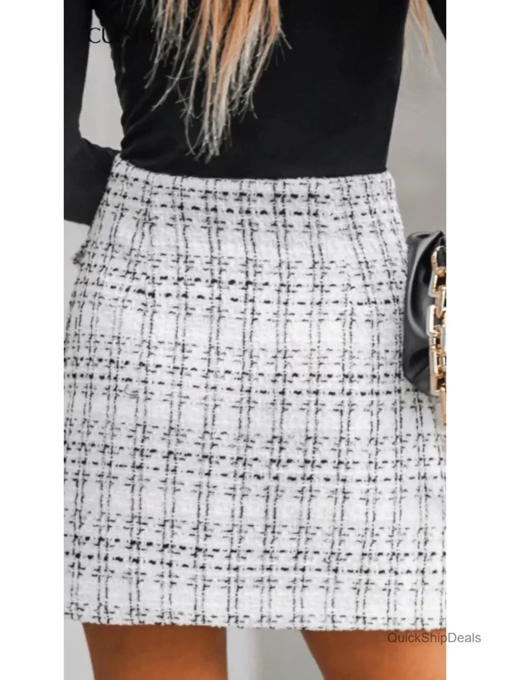 N/A flattering plaid